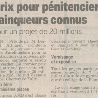 Prix pour pénitencier, vainqueurs connus